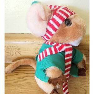 Vintage Dakin Merry Mouse Priscilla Hillman 1981 Plush Stuffed Animal 7 Inch